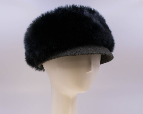 Mohair: Trapper Jane (Oso) - Loden/Oso (Faux Fur) (Side View 2)