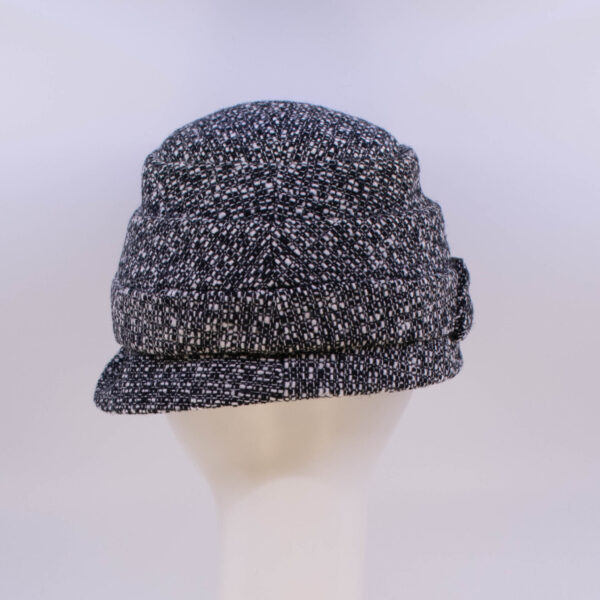 Tweeds: Lexi - Black (Back View)