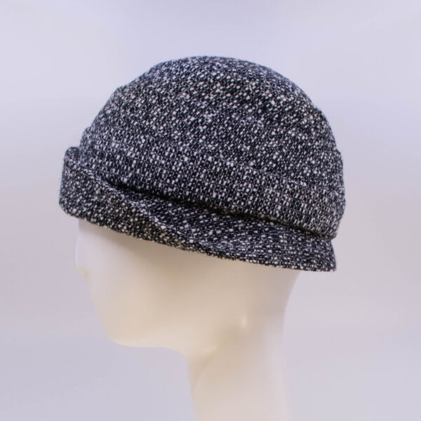 Tweeds: Lexi - Black (Side View)