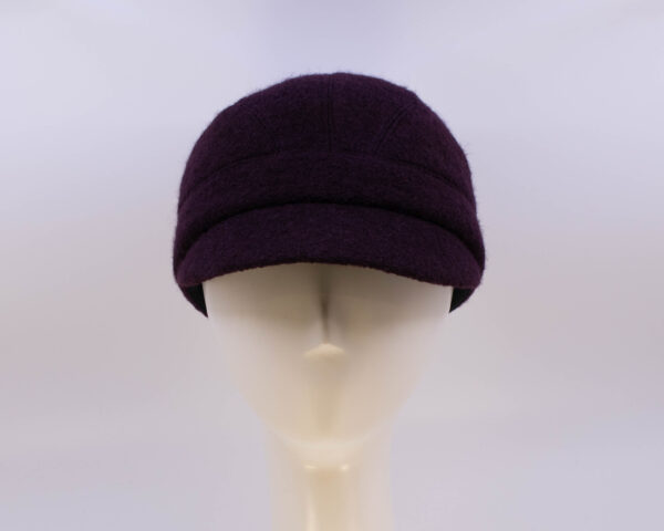 Boiled Wool: Casey - Aubergine