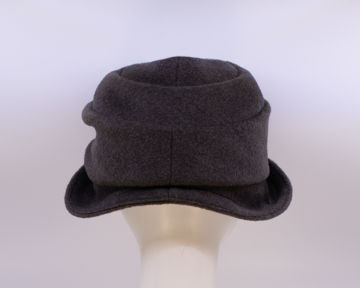 Mohair: Jeanette - Mushroom (Button 2) (Back View)