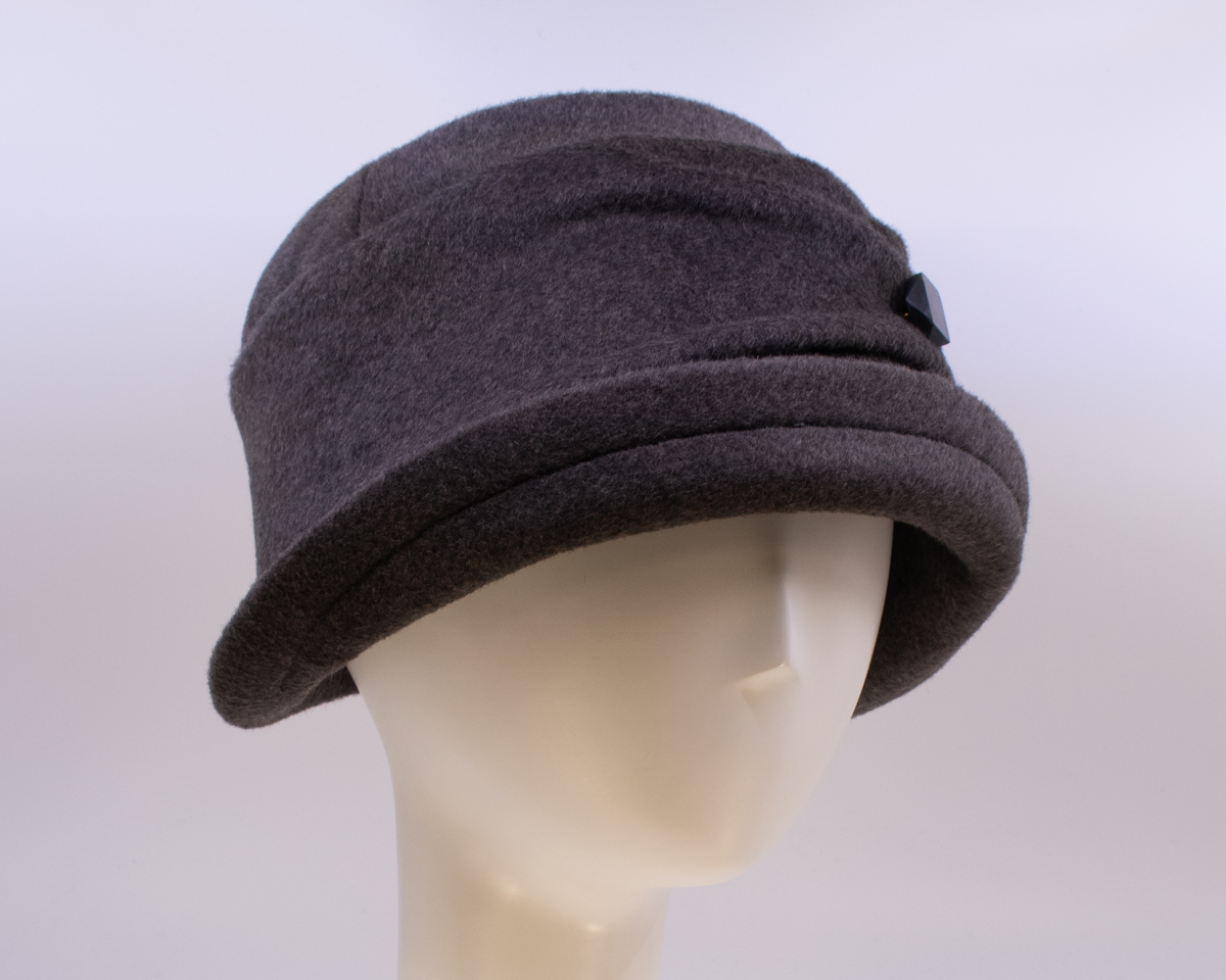 Mohair: Jeanette - Mushroom (Button 2) (Side View 2)