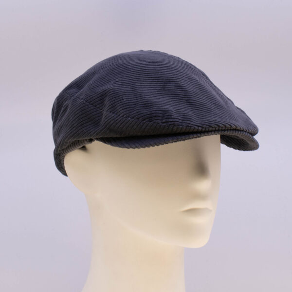 Corduroy: Morgan (Mens) - Light Grey (View 2) (Side View 2)