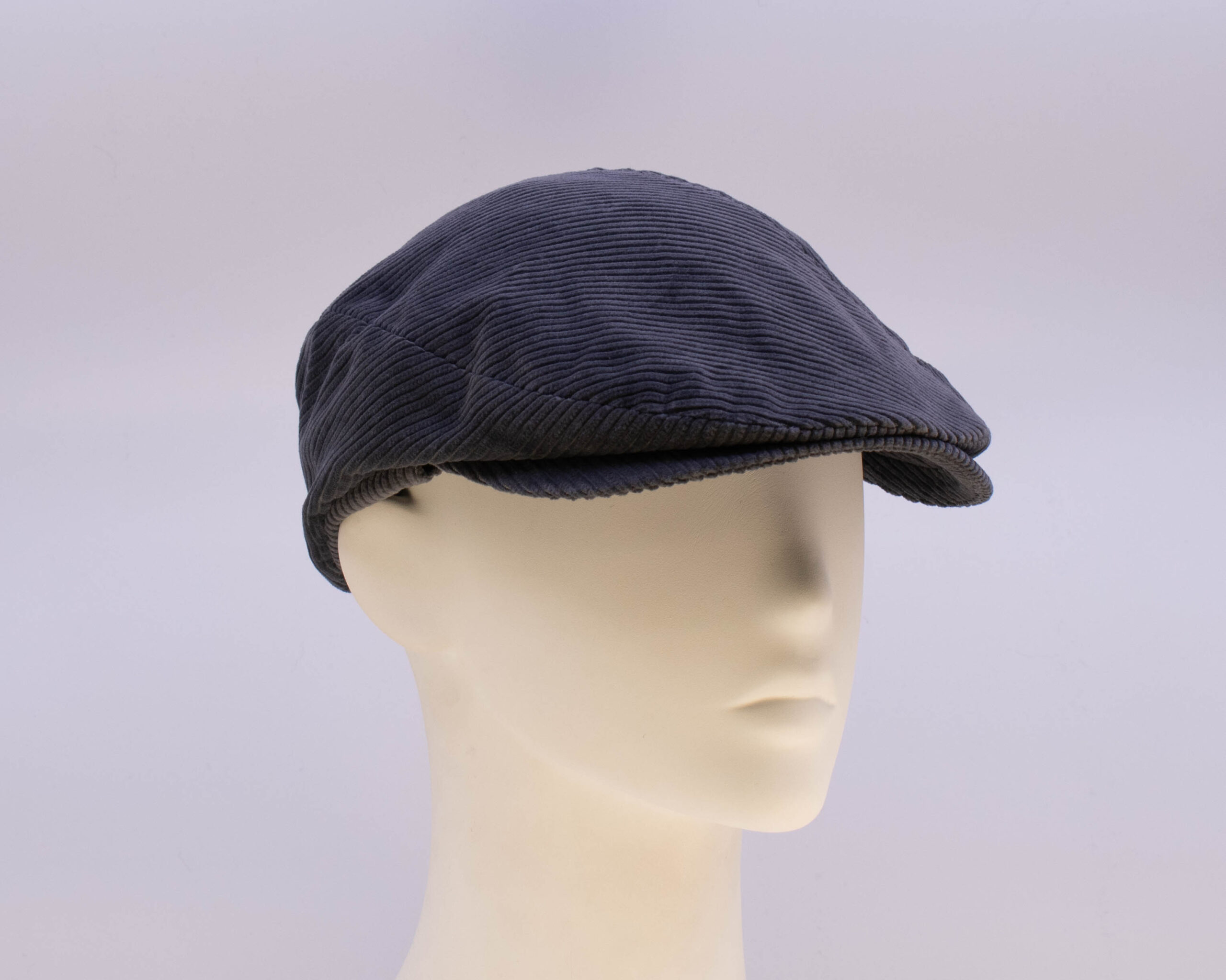 Corduroy: Morgan (Mens) - Light Grey (View 2) (Side View 2)