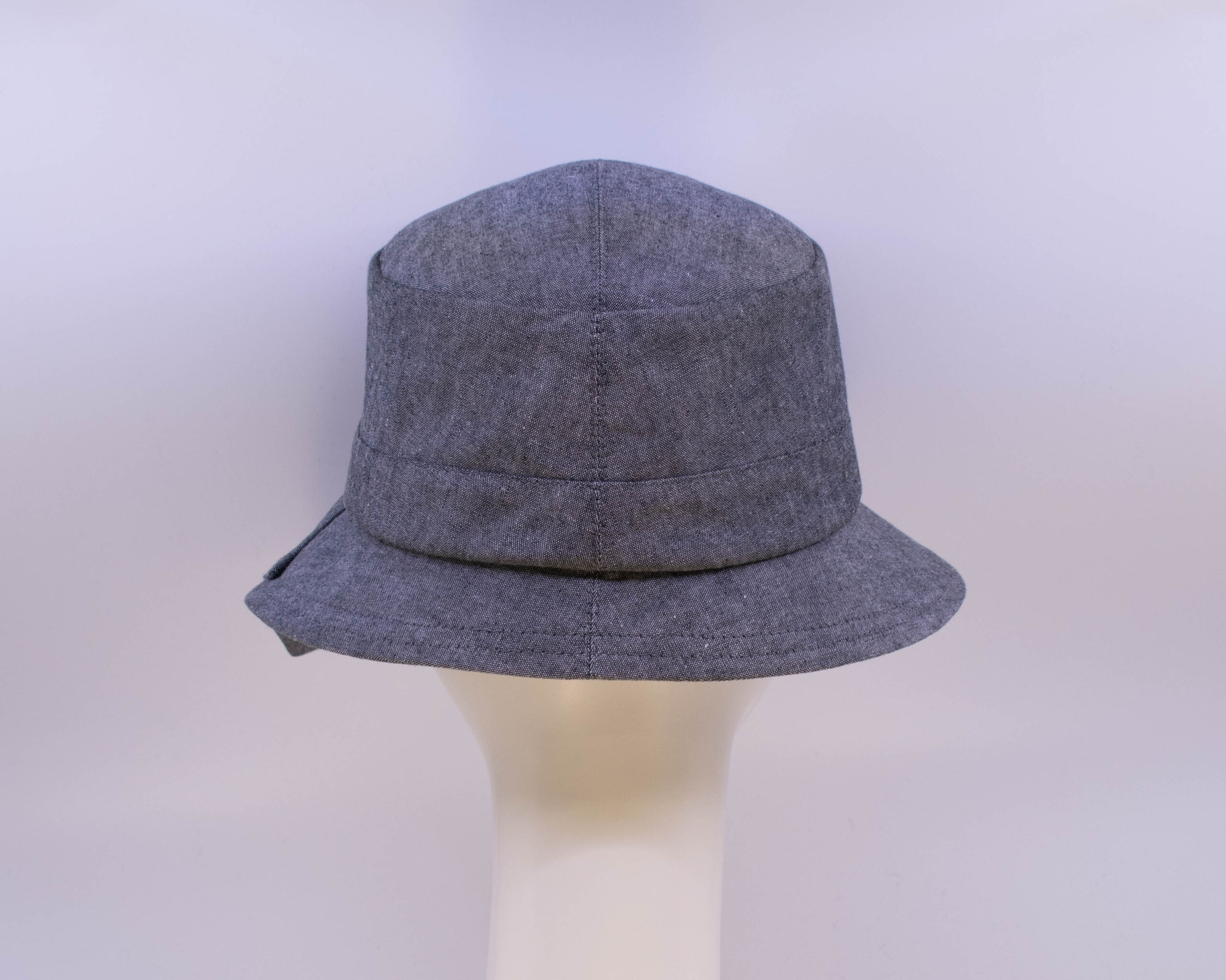 Chambray: Grace - Grey (Back View)