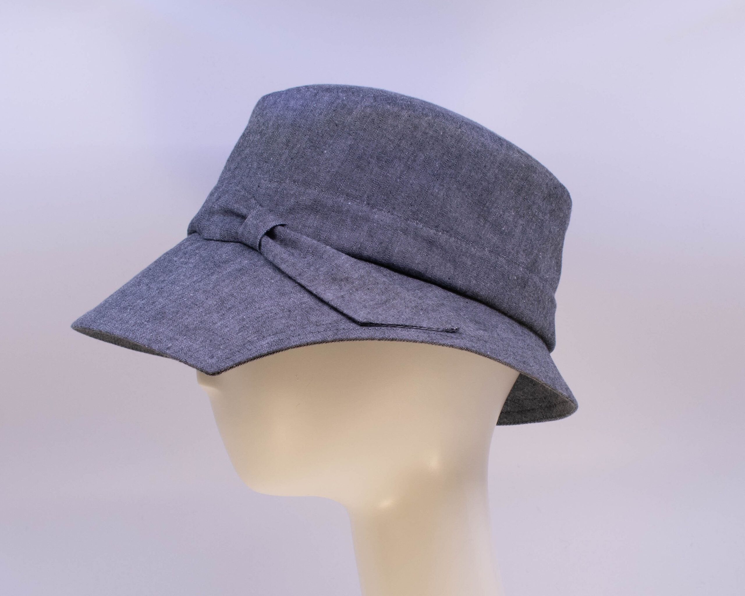Chambray: Grace - Grey (Side View)
