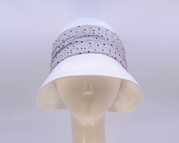 Chambray: Jeanette - White/Daisy (View 2)