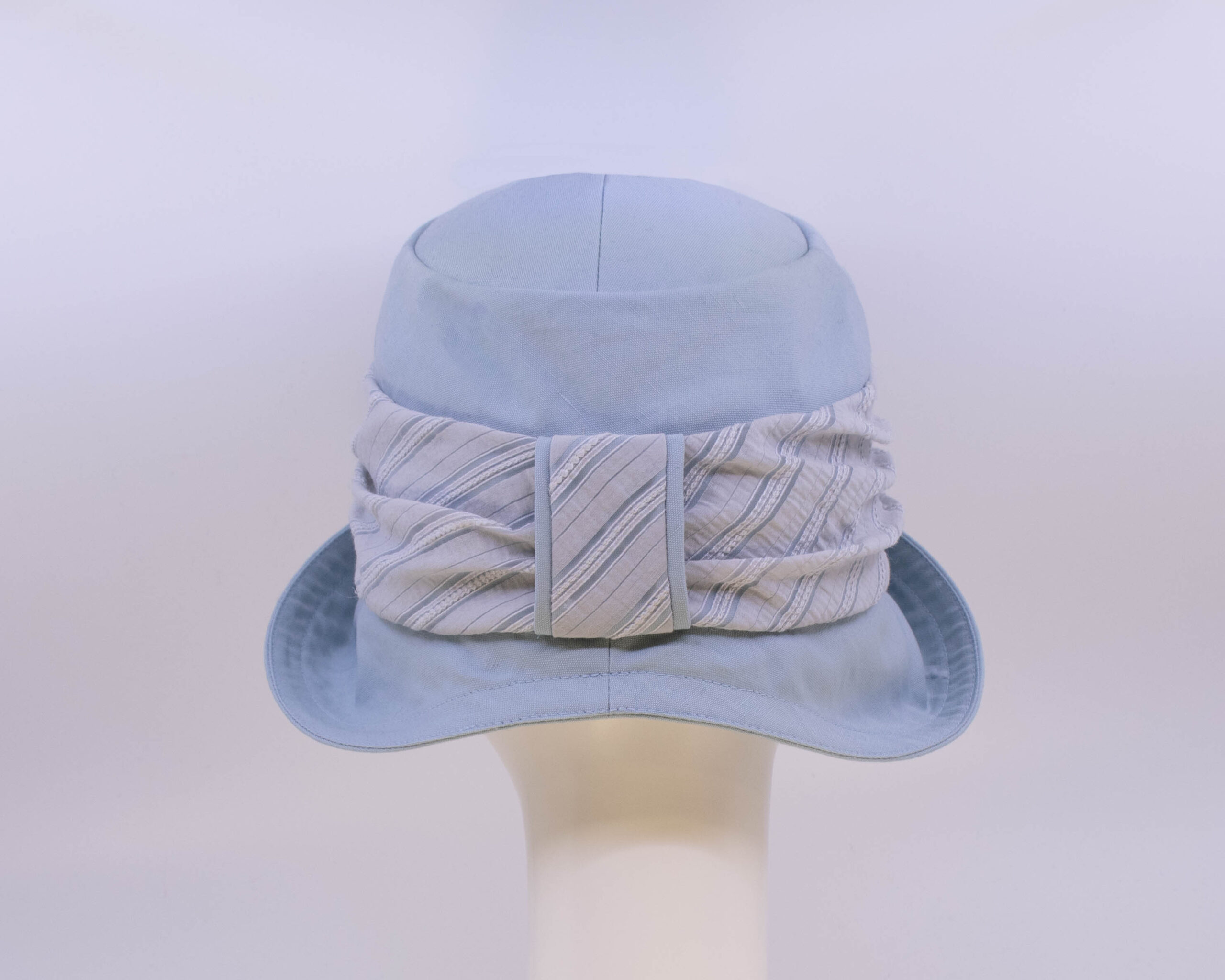 Gabriola: Jeanette - Aqua/Stripe (Back View)