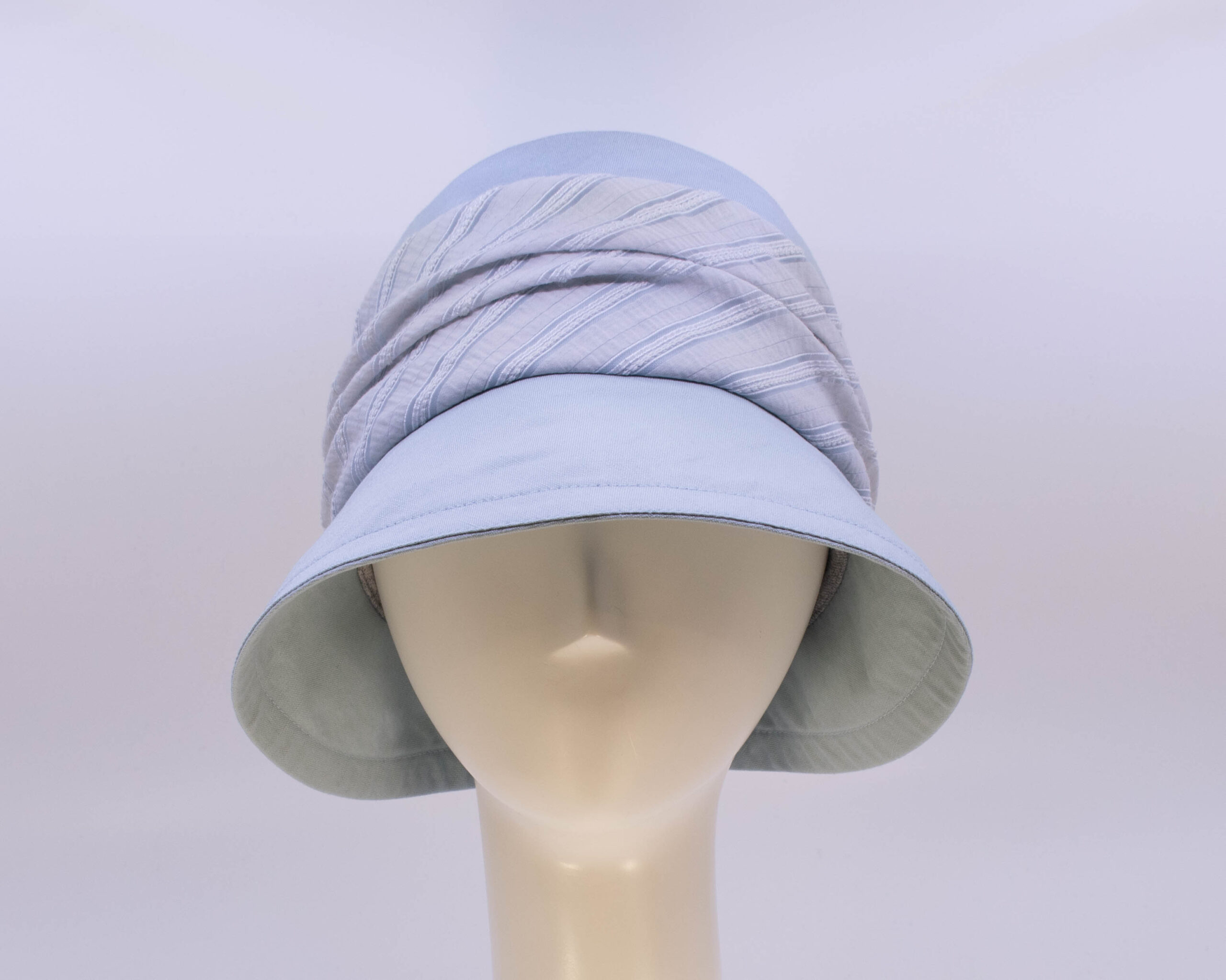 Gabriola: Jeanette - Aqua/Stripe (View 2)