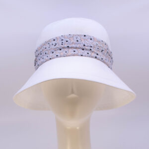 Chambray: Felice (Wrap) - White/Daisy