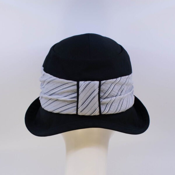 Gabriola: Jeanette - Black/Stripe (Back View)