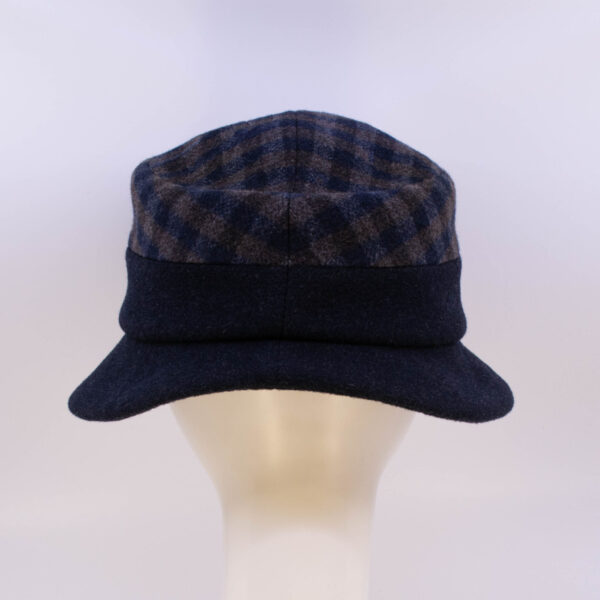 Town & Country: Kaitlin - Navy Check (Back View)