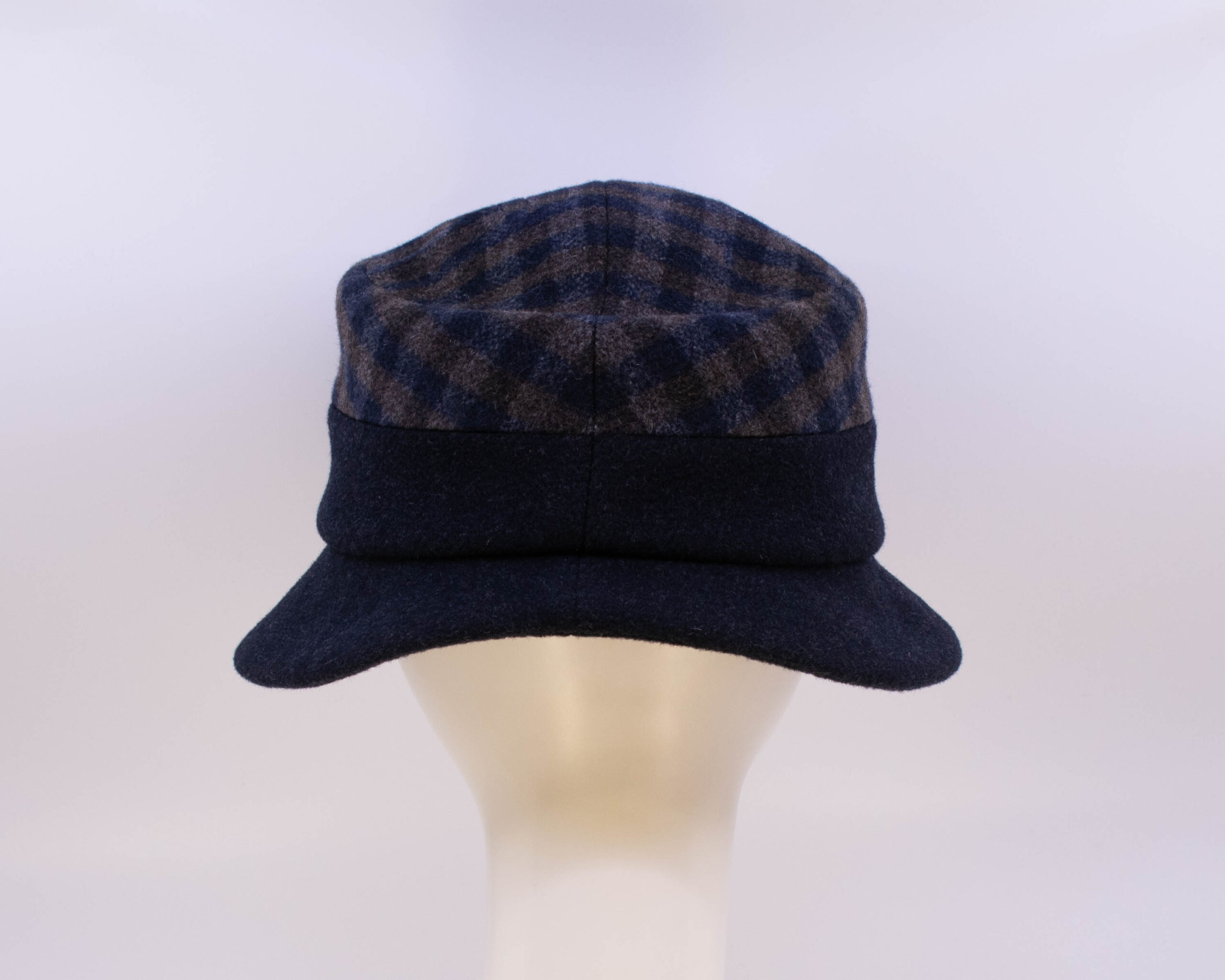 Town & Country: Kaitlin - Navy Check (Back View)