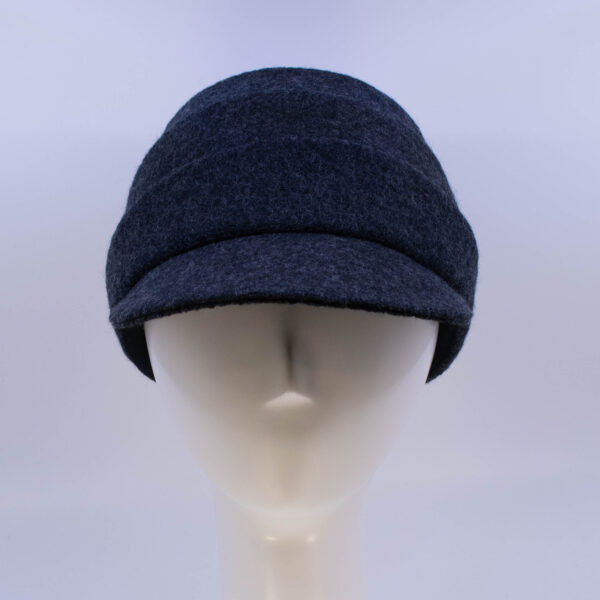 Boiled Wool: Beckie - Heather Grey