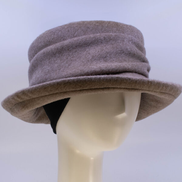 Mohair: Miranda - Sand (Side View 2 Ear Cuff)