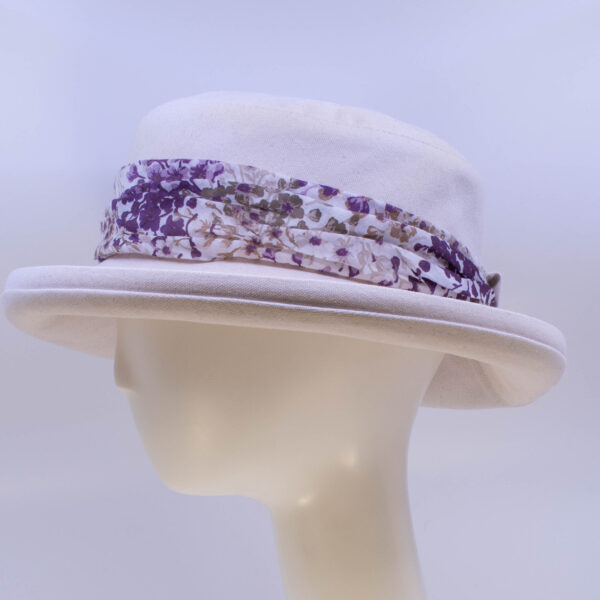 Lake Country: Bridget - Natural/Plum (Side View)