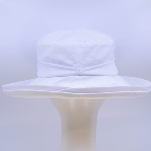 Gabriola: Bridget - White (Back View)