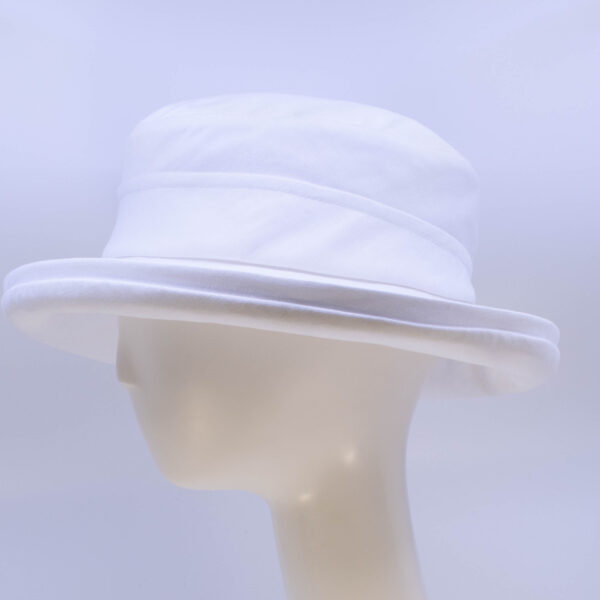 Gabriola: Bridget - White (Side View)