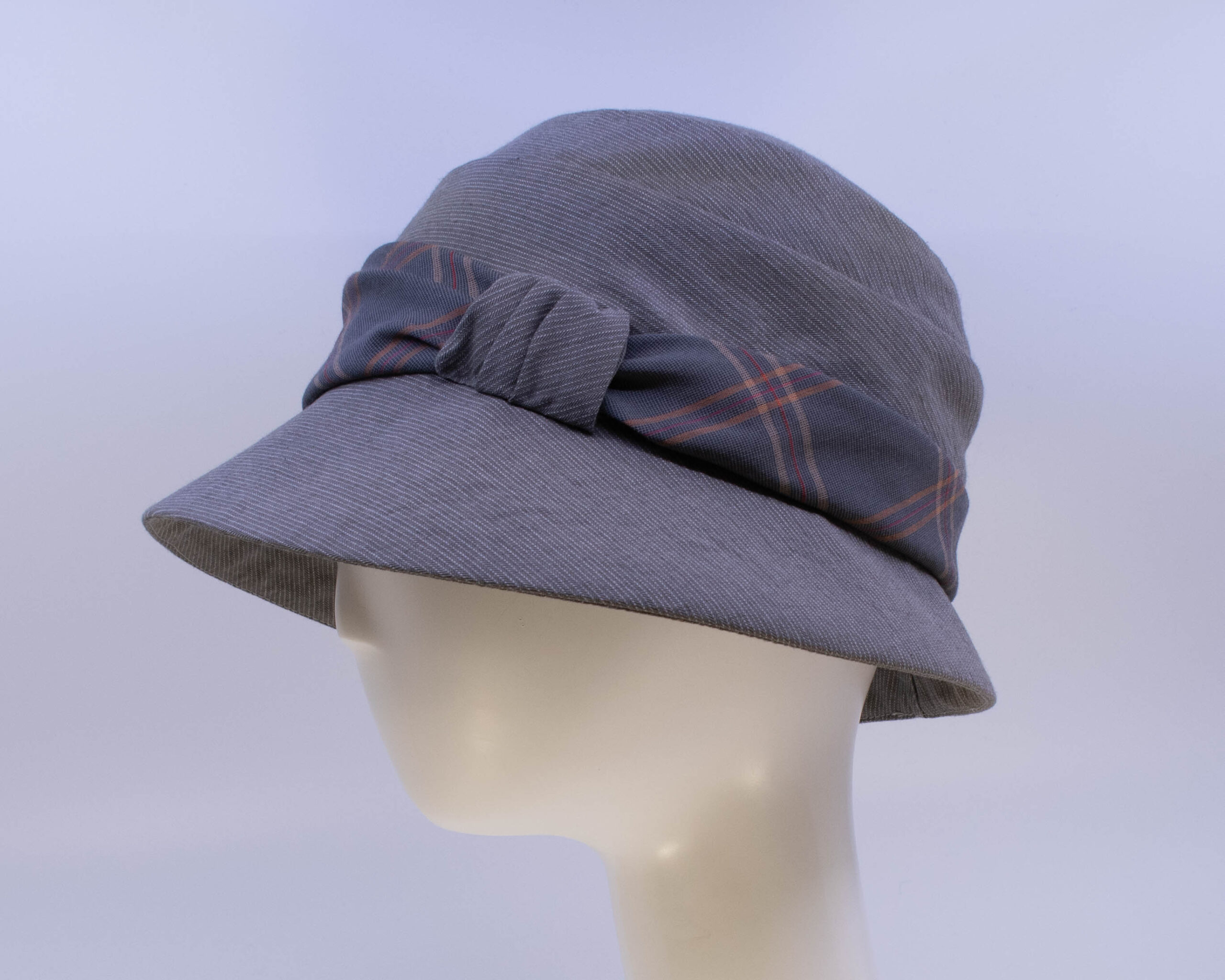 Neutrals: Freda - Sage/Plaid (Side View)