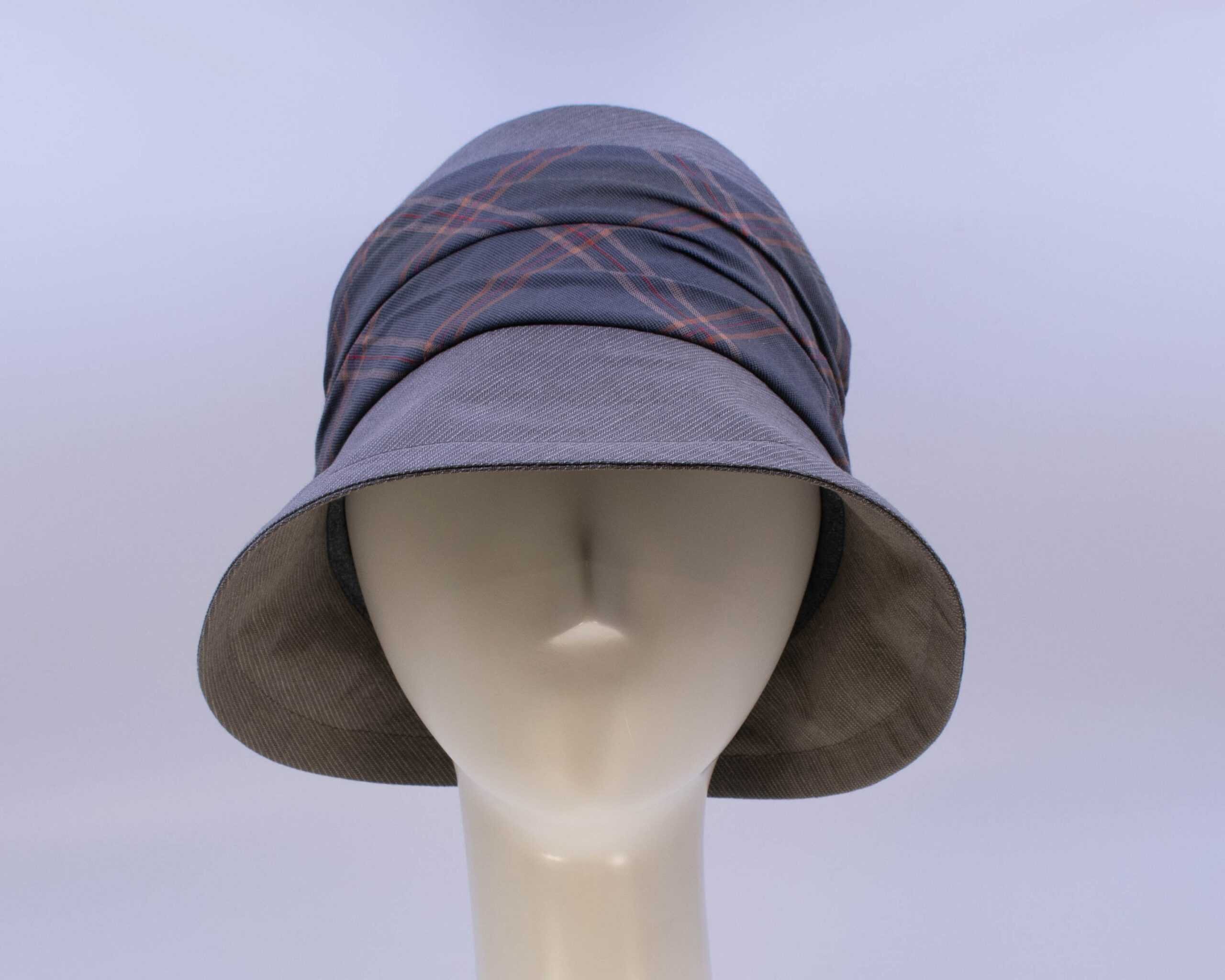 Neutrals: Jeanette - Sage/Plaid (View 2)