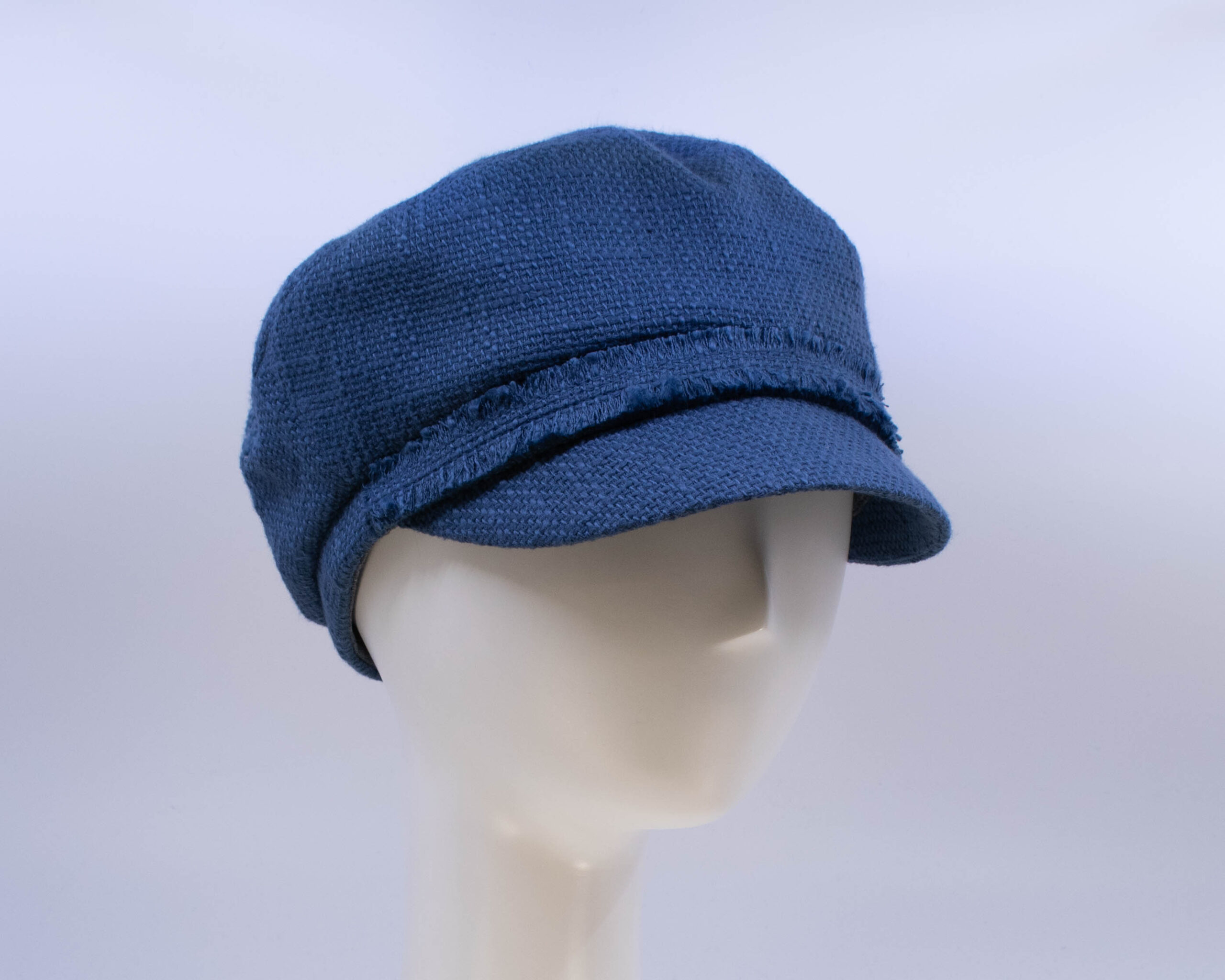 Textures: Penny (Burlap) - Navy (Side View 2)
