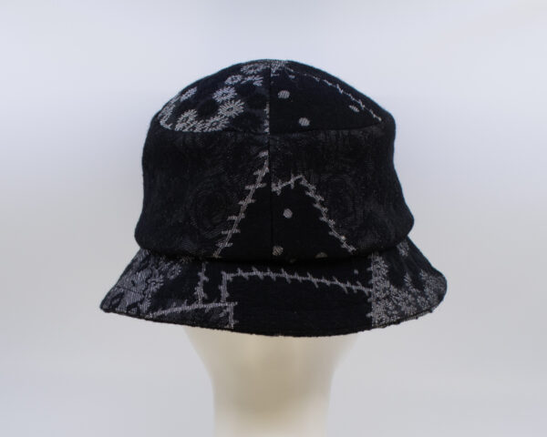 Black & Grey: Avery - Patchwork (Back View)