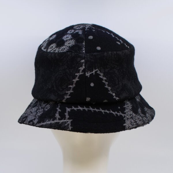Black & Grey: Avery - Patchwork (Back View)