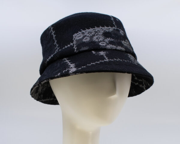 Black & Grey: Avery - Patchwork (Side View 2)
