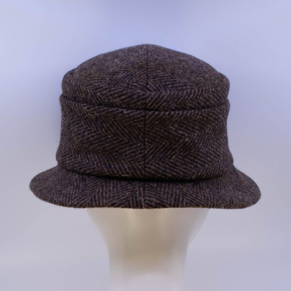 Town & Country: Grace - Chestnut Herringbone (Back View)