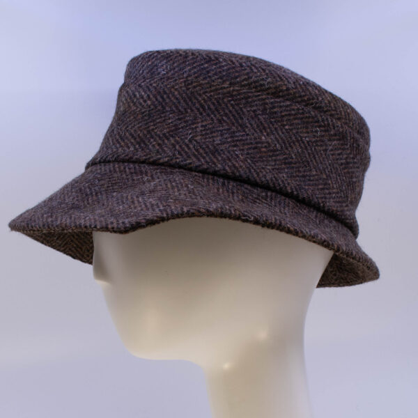 Town & Country: Grace - Chestnut Herringbone (Side View)
