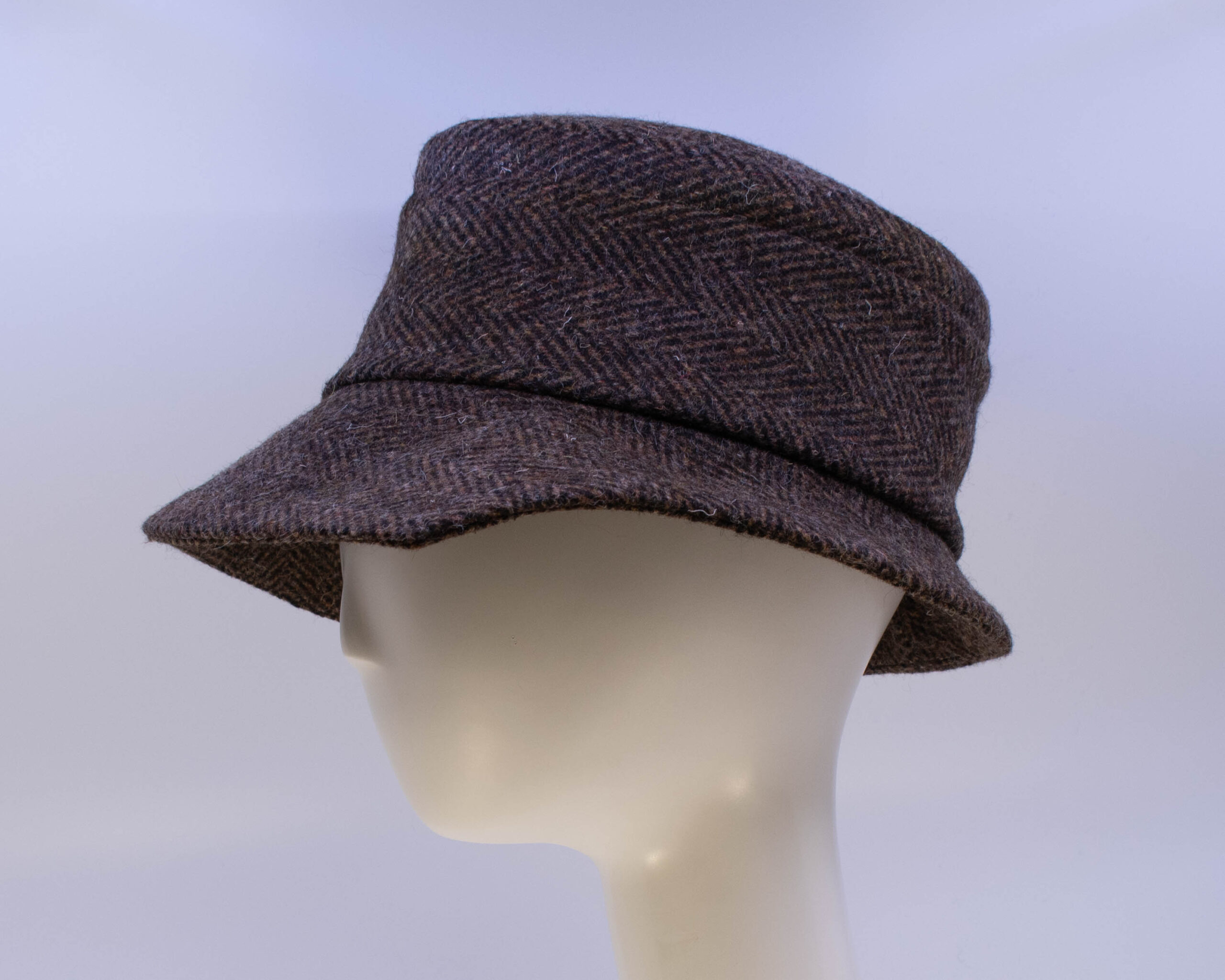 Town & Country: Grace - Chestnut Herringbone (Side View)