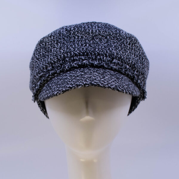 Town & Country: Penny - Black/White Tweed