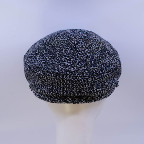 Town & Country: Penny - Black/White Tweed (Back View)