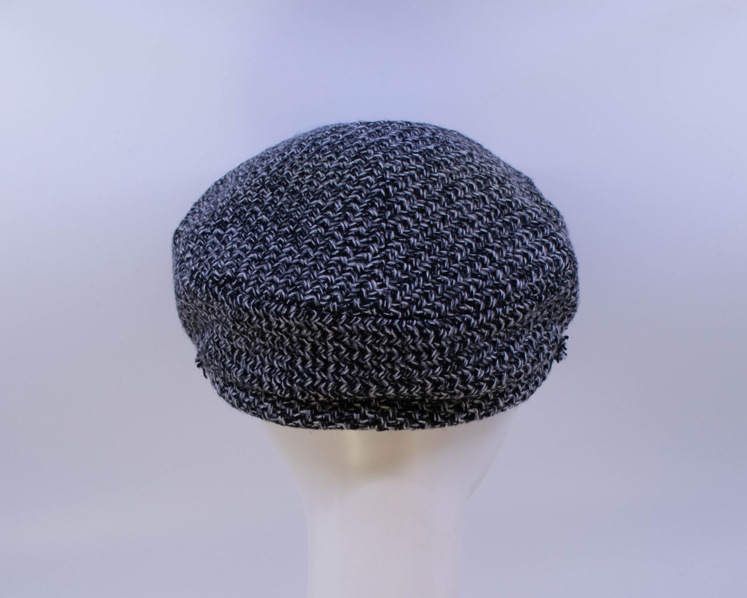 Town & Country: Penny - Black/White Tweed (Back View)