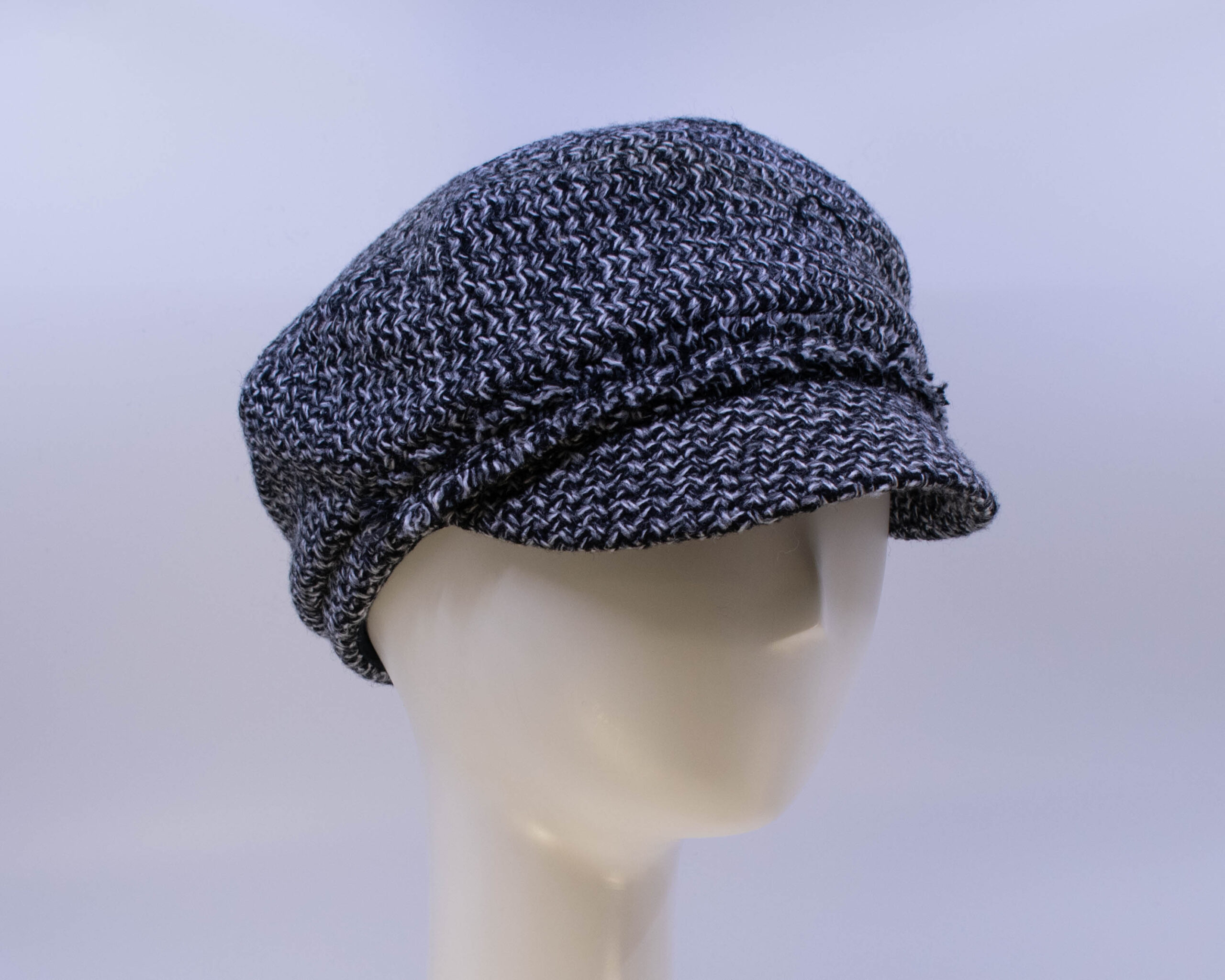 Town & Country: Penny - Black/White Tweed (Side View 2)