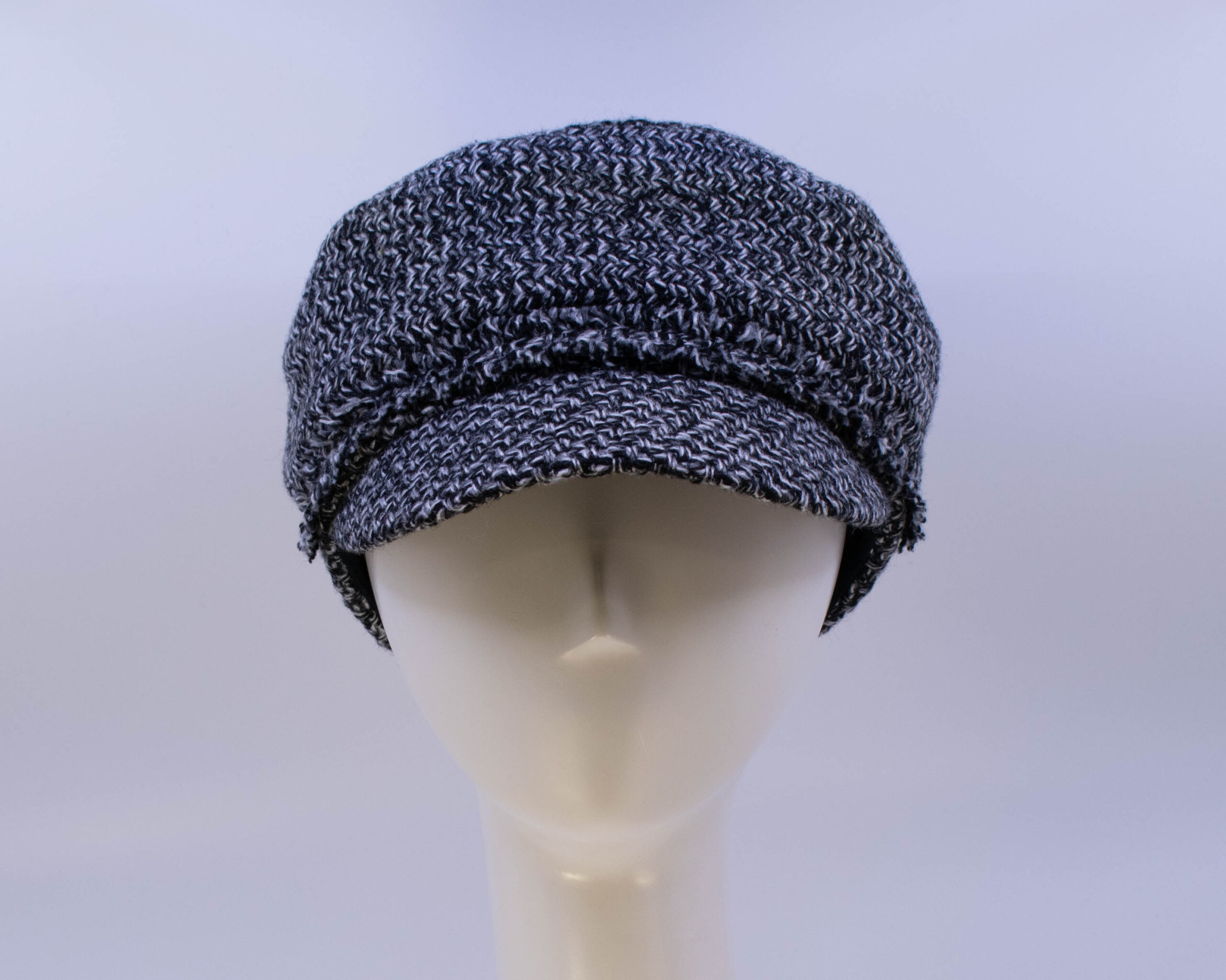 Town & Country: Penny - Black/White Tweed