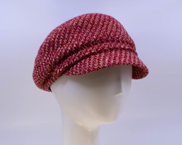 Town & Country: Penny - Red/Orange Tweed (Side View 2)