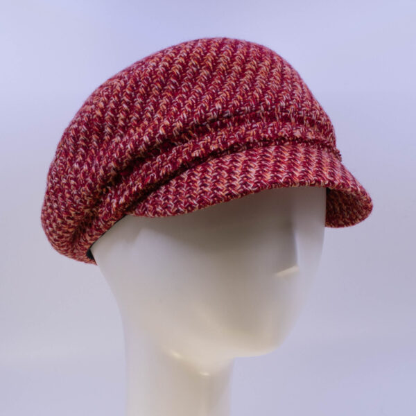 Town & Country: Penny - Red/Orange Tweed (Side View 2)