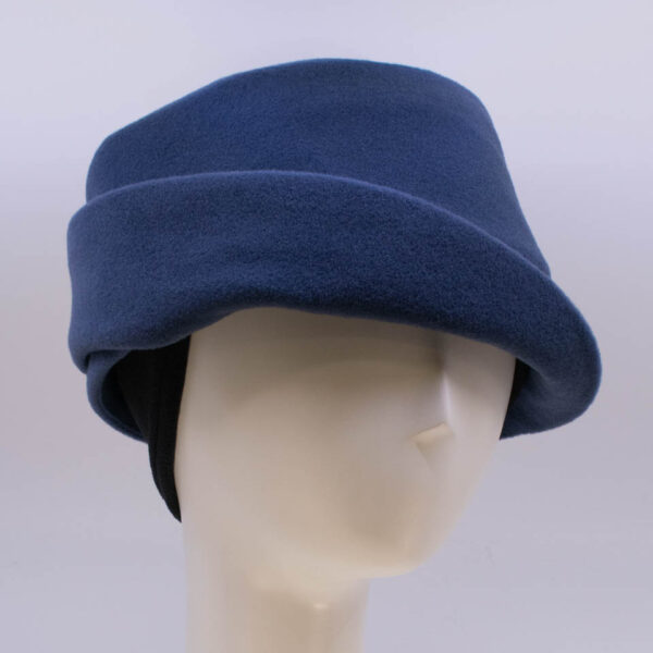 Wool Classic: Lauren (Cashmere) - Blue (Side View 2 Ear Cuff)