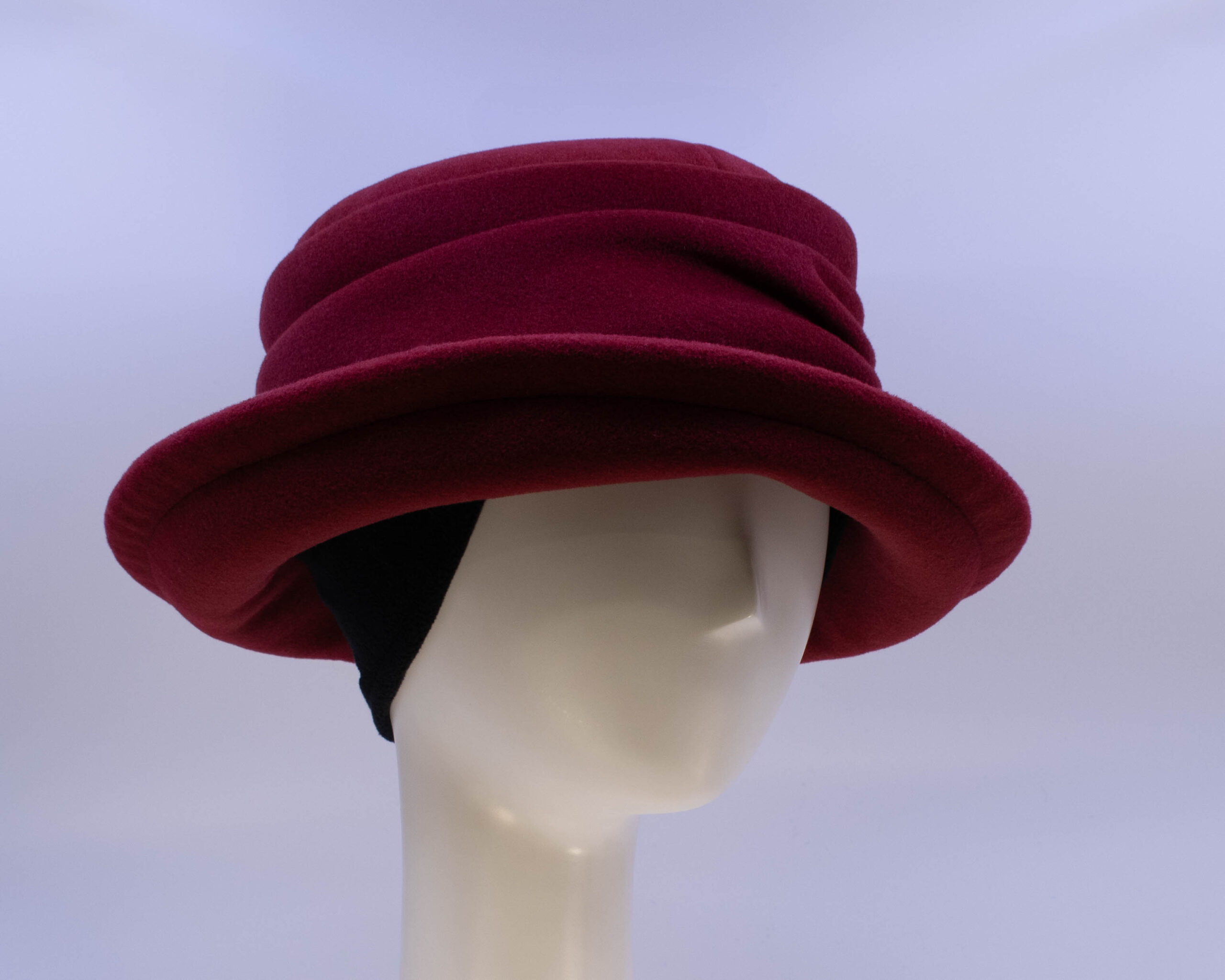 Wool Classic: Miranda (Cashmere) - Cayenne Rose (Side View 2 Ear Cuff)