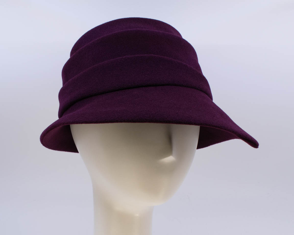 Wool Classic: Phoebe - Maroon (Side View 2)