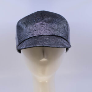 Mohair: Ball Cap - Silver/Silver Rose