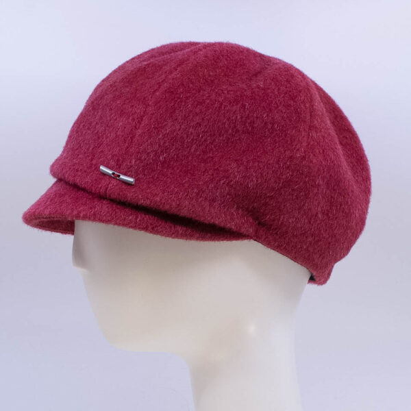 Mohair: Dyllan - Red (Side View)