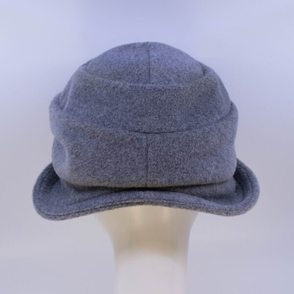 Mohair: Jeanette - Silver (Back View)