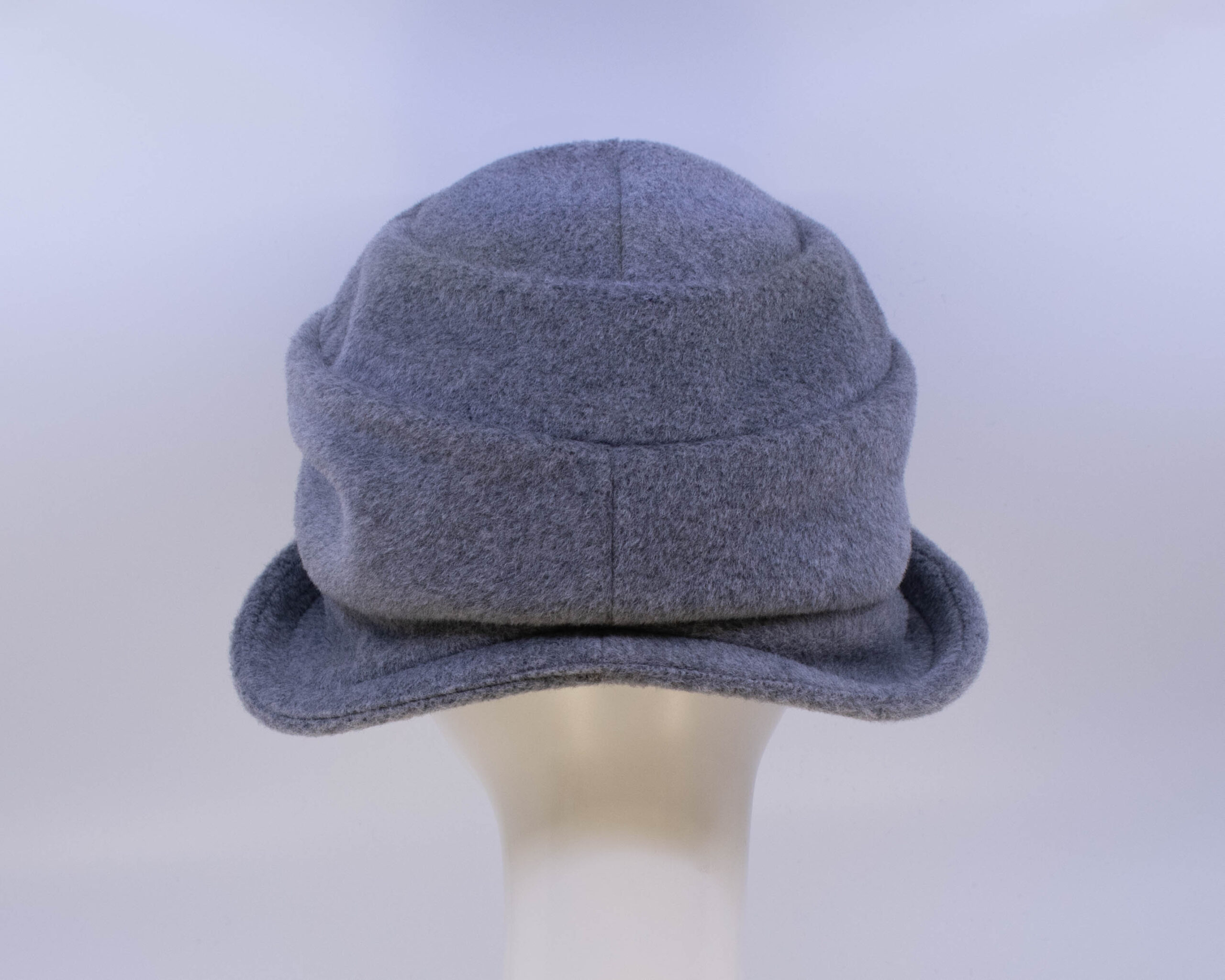 Mohair: Jeanette - Silver (Back View)