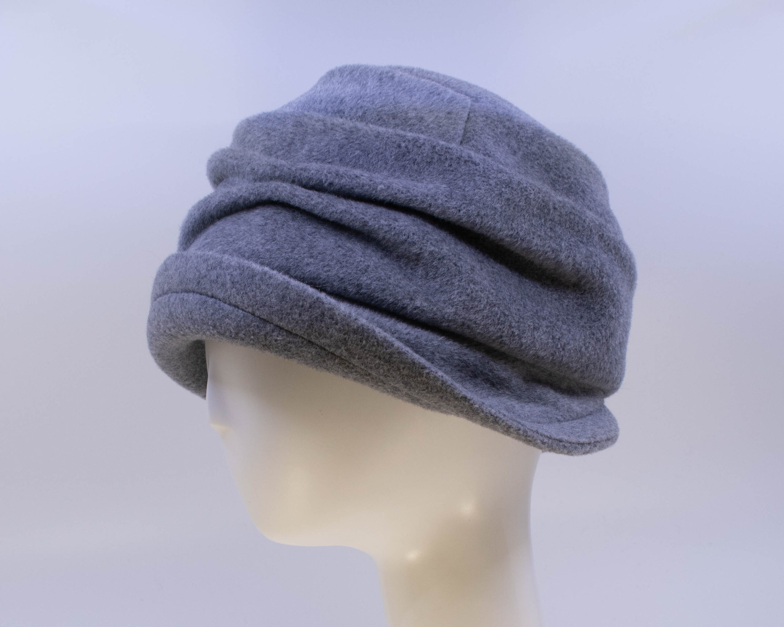 Mohair: Jeanette - Silver (Side View)