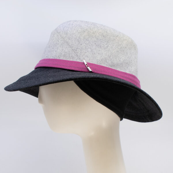 Wool Classic: Alexandra - Carnation Band (Side View Ear Cuff)