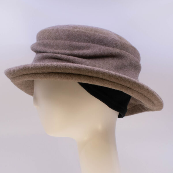 Mohair: Claudia - Sand (Side View Ear Cuff)