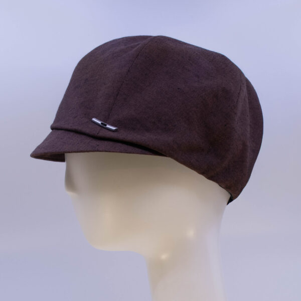 Cap Collection: Dyllan (Linen) - Copper (Side View)
