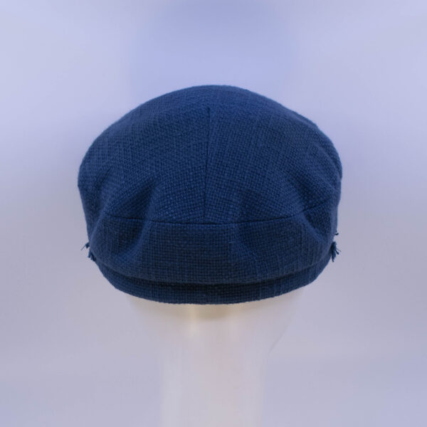 Cap Collection: Penny (Burlap) - Navy (Back View)
